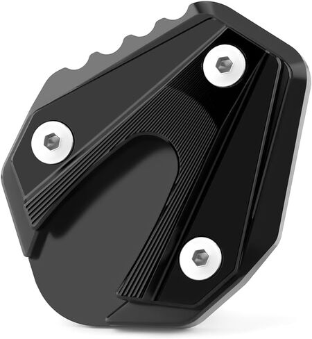 لـ H.Onda Rebel 300/500 CMX 300/500 2017 ~ 2024 Motocycle CNC Kickstand Side Stand Enlarge Extension Pad Rebel 500 Rebel300 CMX500 CMX300 Accessories (No Logo-Black) in Saudi Arabia