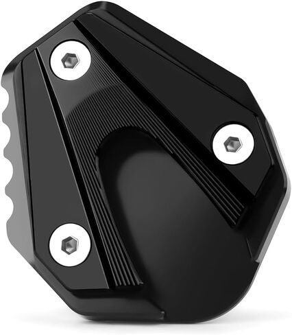 لـ H.Onda Rebel 300/500 CMX 300/500 2017 ~ 2024 Motocycle CNC Kickstand Side Stand Enlarge Extension Pad Rebel 500 Rebel300 CMX500 CMX300 Accessories (No Logo-Black) in Saudi Arabia
