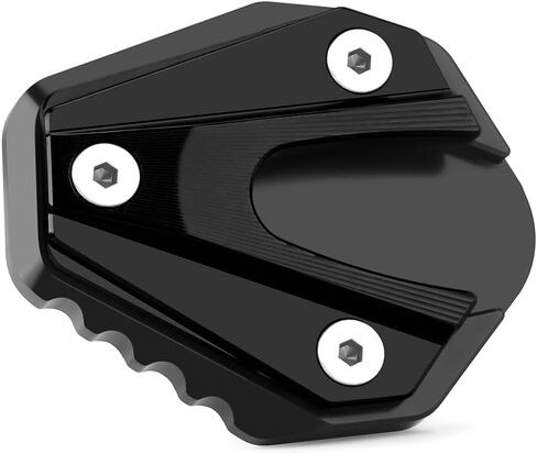 لـ H.Onda Rebel 300/500 CMX 300/500 2017 ~ 2024 Motocycle CNC Kickstand Side Stand Enlarge Extension Pad Rebel 500 Rebel300 CMX500 CMX300 Accessories (No Logo-Black) in Saudi Arabia
