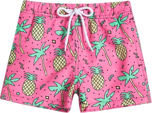 Boys Swim Trunks Toddler Swim Shorts Quick Dry Comfort Bathing Suit Sun Protection Swimwear with Pockets 2-16 Years in Kuwait