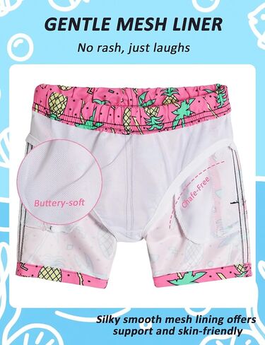 Boys Swim Trunks Toddler Swim Shorts Quick Dry Comfort Bathing Suit Sun Protection Swimwear with Pockets 2-16 Years in Kuwait