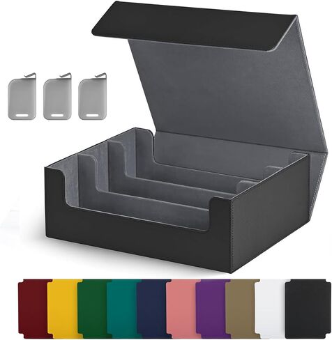 UAONO Trading Card Storage Box Holds 2400+ Cards, Bulk Card Storage in Kuwait