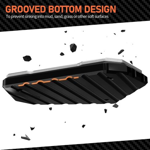 Compatible with BMW R1250GS R1250 GS Adventure Rallye R1200GS LC R1200 GS ADV Motorcycle Accessories Kickstand Pad Foot Side Stand Extension Plate (Black) in Saudi Arabia
