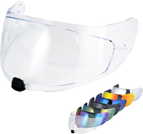 C70 Motorcycle Helmet Shield For FG-17 FG-ST IS-17 HJ20M Full Face Helmet Visor Shield Accessories (Clear) in Saudi Arabia