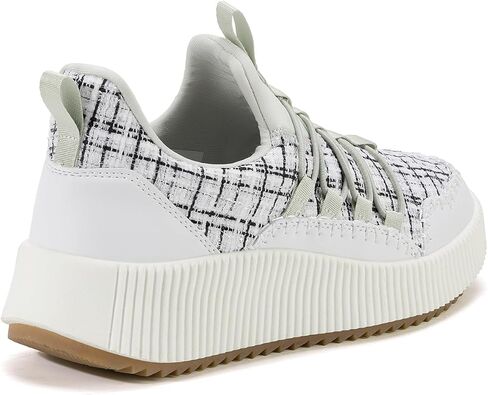 Kyedoo Women's Platform Chunky Sneakers Comfortable Casual Fashion Lace-up City Travel Walking Shoes in Kuwait