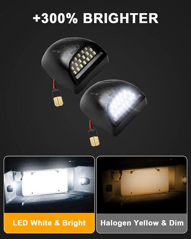 LED الكامل لوحة LID TAG TAG LIGHT FOR CHEVY SILVERADAD 1500 2500 3500 Suburban Tahoe GMC SIERRA 1500 2500 3500 Yukon XL Escalade Tag Rambly Assembly Assembly in Kuwait