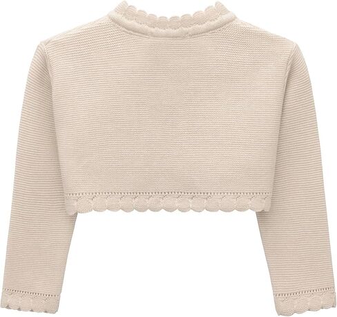 Lilax Girls's Long Sleeve Cardigan Button Button Closure Bolero تجاهل in Kuwait