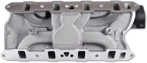 8124 7121 Low Rise Intake Manifold Aluminum Dual Plane Compatible with Ford Small Block Windsor 1962-2001 SBF 260 289 302W V8 RPM Idle-6,500 Silver in Kuwait