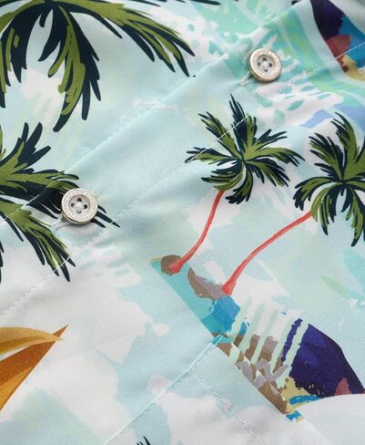 KYKU Hawaiian Shirt for Men: Beach Vacation Summer Short Sleeve Button Down Mens Shirts Casual Stylish in Saudi Arabia