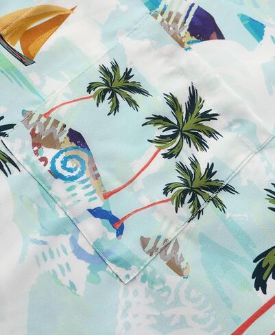 KYKU Hawaiian Shirt for Men: Beach Vacation Summer Short Sleeve Button Down Mens Shirts Casual Stylish in Saudi Arabia