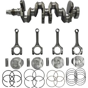 Crankshaft &Connecting Rod Piston Kit Fit for Hyundai Kia Rio Accent Soul 2012-2017 1.6L G4FD 23041-2B620,23410-2B600,23041-2B610, 231102B610