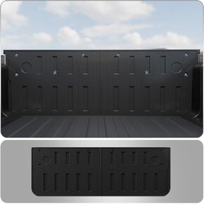 Trunk Bed Mat Compatible with 2019-2025 Dodge Ram 1500 5.7Ft Bed Liner Tailgate Mat Tailgate Liner TPE 2024 Ram 1500 Accessories (Trunk Bed Mat 5.7Ft+Tailgate Mat)