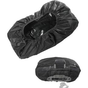 22"x9.8"x7.5" Car Winch Cover,Winch Accessories,Car Accessories,Heavy Duty 600D Oxford Fabric Winch Covers Waterproof Winch Protection Cover, Suitable for 8500-17500 Lbs Electric Winches