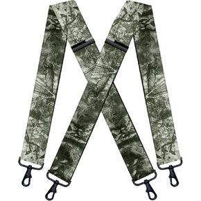 Mendeng Camo Recervers for Men 2 "مقاطع شديدة التحمل - أقواس X -Back القابلة للتعديل للصيد والأعمال اليومية