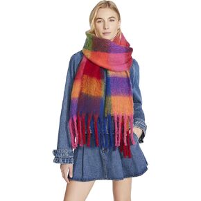 Steve Madden Womens Snow Scarf