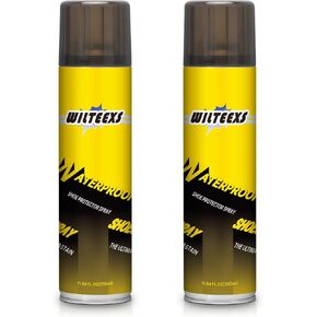WILTEEXS Shoe Protector Spray,11.84 Fl.Oz, Water Repellent for Leather, Suede, Sneakers and Boots