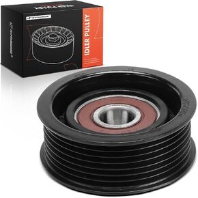 A-Premium A-Premium Belt Idler Pulley Compatible with Honda CR-V 2012-2014, Civic 2012-2015 & Acura TSX 2010-2014, ILX 2013-2015, 2.4L, GAS