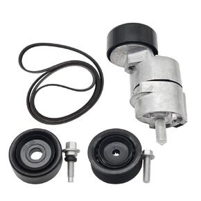 Belt Tensioner and Idler Pulley V-Ribbed Belt Kits Fit for Hyundai Sonata Kia 2.0L 2.4L Replace 252122G760 2528125000 25281-25000 25287-25110 25212-2G760