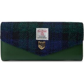 محفظة Clasp الصغيرة لسيدة Islander Harristweed L: 13 سم H: 9cm W: 4cm ، Scottish
