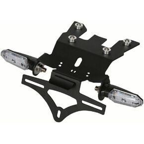 License Plate Holder Rear Fender Eliminator Tail Tidy LED Indicator Turn Signal Blinker Kit Compatible with CRF1100L Africa Twin/Adventure/DCT 2020-2024 XL750 TRANSALP 2023 2024