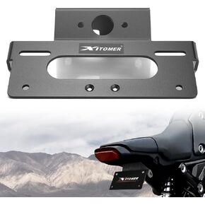 Xitomer Motorcycle Fender Eliminator Fit for GROM MSX125 2021-2025 License Plate Holder Tail Tidy Fit for OEM License Plate Light