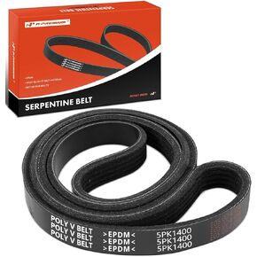 A-Premium Engine Belt Serpentine Drive Belt متوافق مع Chevrolet Cruze 2012-2015 ، Cruze Limited 2016 & Saturn SL 1992-2001 ، SC1 1993-1999 ، SL1 1992-2001 ، SW1 1993-1999 ، 1.4L 1.9L-استبدل 5pk1398