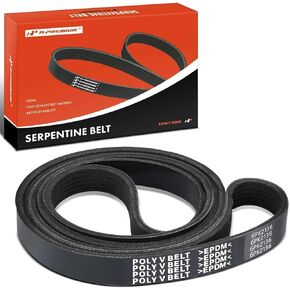 A-Premium Engine Serpentine Drive Belt Compatible with Honda, Acure & Mercedes-Benz - Ridgeline, Odyssey, Pilot, Accord Crosstour, Accord, RL, MDX, TL, ZDX, E350, ML350, GLK350, 3.0L 3.2L 3.5L 3.7L