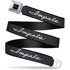 Buckle-Down Standard Seatbelt Belt Impala XL, Multicolor, 1.5" Wide-Fits Pant Size 32-52