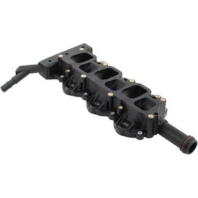 Engine Intake Manifold with Gaskets Assembly for Ford Explorer 3.3 2020-2023, F150 3.3 3.5 2011-2023, Mustang 3.7 2011-2017, Police Interceptor Utility 3.3 2020-2024, Transit 3.5 3.7 2015-2024