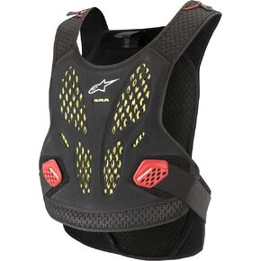 Alpinestars 6701819-143-M/L Sequence Chest Protector Black/Red Md/Lg