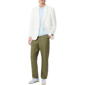 Lacoste رجال السراويل المنتظمة في الكتان