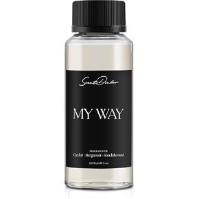 زيت Way Diffuser - زيت الناشر المستوحى من فندق واحد - يشمل الأرز والبرغموت وخشب الصندل - زيت ناشر الفندق يناسب أي ناشر - 120 مل ، 4.1 أوقية
