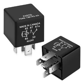 2 PCS P6SDT FOAB-14B192-AA RELAY-12VDC 40A 5 ، ملاءمة لنماذج فورد ، ضمان تشغيل مستقر للأنظمة الكهربائية للسيارات