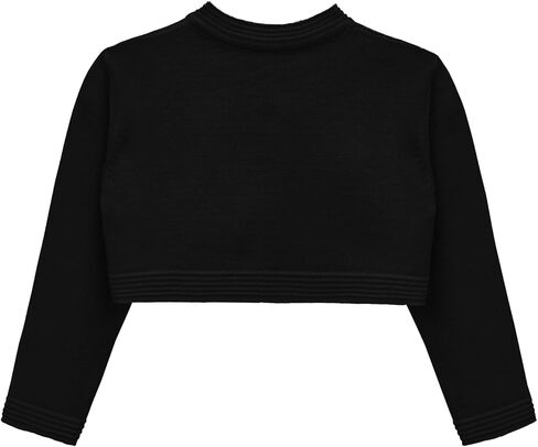 Lilax Little Girls 'Knit Long Sleeve Bowknot Closure Bolero Cardigan in Kuwait