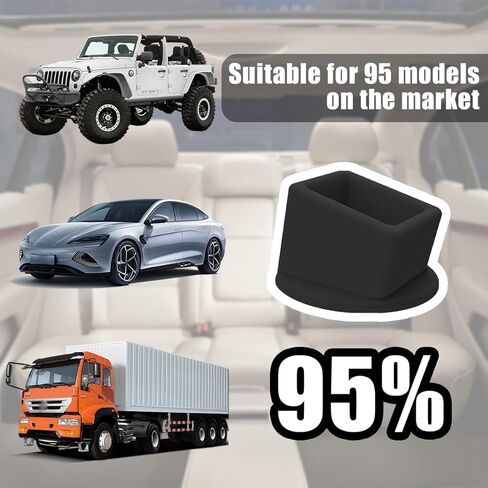 Car Seat Belt Buckle Holder, 2PCS Silicone Easy Access Vehicle Seatbelt Booster, Automotive Safetybelt Fixer Accessories to Make Buckling Upright Positioning, Universal for Most Cars (Black) in Kuwait