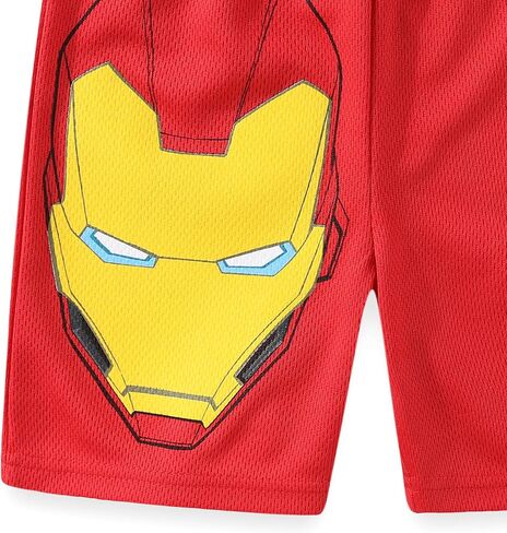 Marvel Spider-Man Miles Morales Avengers Boys 2 Piece T-Shirt and Active Mesh Shorts Set for Toddler and Big Kids in Saudi Arabia