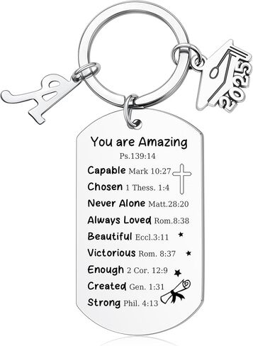 Memgift 2025 Graduation Gifts for Her Him Graduation Keychain for College Masters Graduate Gifts Ideas in Saudi Arabia