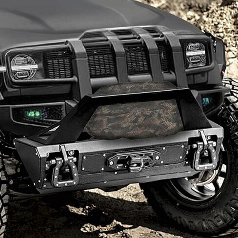 Camouflage Winch Cover Waterproof Winch Protection Cover Dust-Proof Universal Winch Protective Cover Long-lasting for Indoor Outdoor 8500-17500 lbs in Saudi Arabia