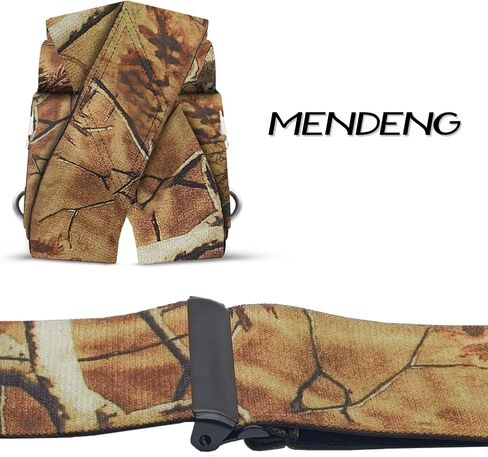 MENDENG Camo Suspenders for Men 2" Heavy Duty Clips - Adjustable X-Back Braces for Hunting and Daily Work in Saudi Arabia