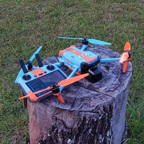 مراوح Master Airscrew Stealth لـ DJI Air 3 - برتقالي، 4 قطع in Kuwait