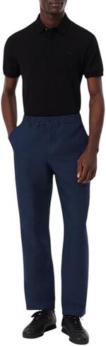 Lacoste Men's Regular Fit Linen Pants in Saudi Arabia