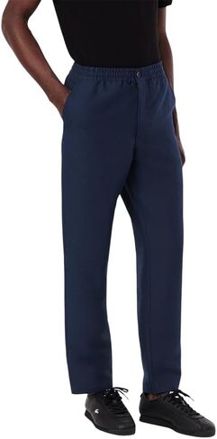 Lacoste Men's Regular Fit Linen Pants in Saudi Arabia