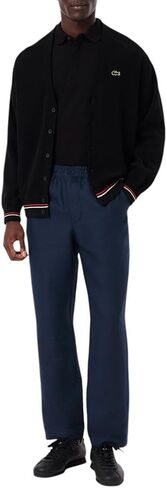 Lacoste Men's Regular Fit Linen Pants in Saudi Arabia