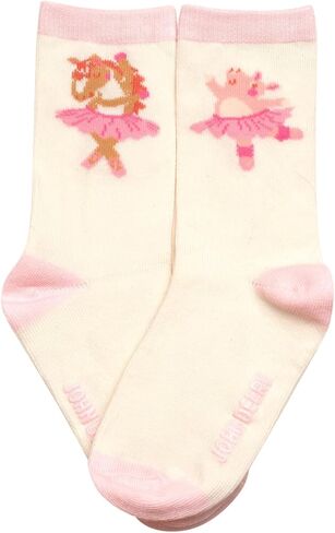 John Deere Truck Farm Animal 3 Pack Non-Slip Grip Crew Socks Toddler to Little Kid Sizes (2T-4T - 4-6) in Kuwait