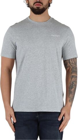 A|X ARMANI EXCHANGE Men's Short Sleeve Micro Milano/Ny Logo T-Shirt in Saudi Arabia
