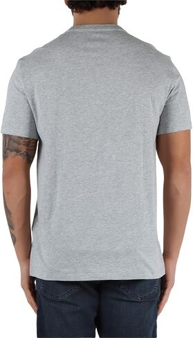A|X ARMANI EXCHANGE Men's Short Sleeve Micro Milano/Ny Logo T-Shirt in Saudi Arabia