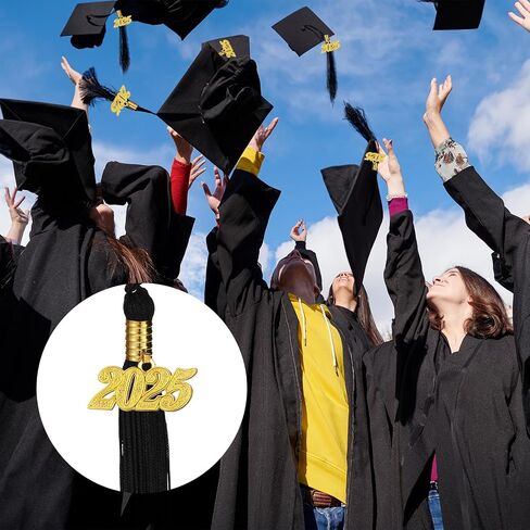 Berlune 12 Pitch Cap Graduation Cap 2025 Tassel قابلة للتعديل القابلة للتعديل ، قبعة التخرج من الملاذ للبكالوريوس البالغة in Saudi Arabia