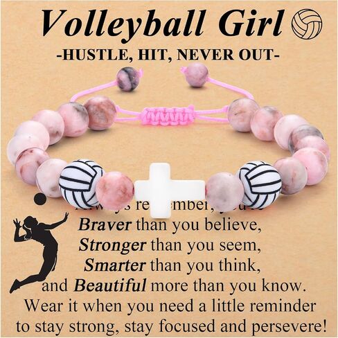 Softball Volleyball Basketball Soccer Gifts for Girls Bracelets for Teen Girls Team Gifts Birthday/Christmas/Graduation Gifts in Saudi Arabia