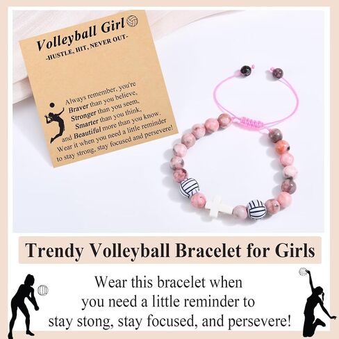 Softball Volleyball Basketball Soccer Gifts for Girls Bracelets for Teen Girls Team Gifts Birthday/Christmas/Graduation Gifts in Saudi Arabia