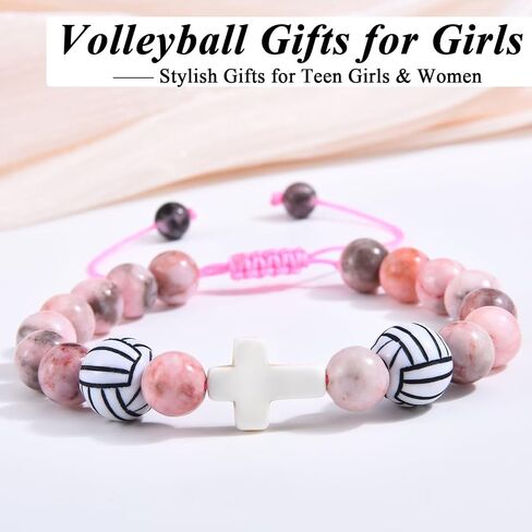 Softball Volleyball Basketball Soccer Gifts for Girls Bracelets for Teen Girls Team Gifts Birthday/Christmas/Graduation Gifts in Saudi Arabia